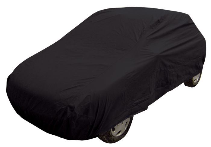 Black Indoor & Outdoor Frost Rain Sun Protection Breathable Full Car Cover SMALL 