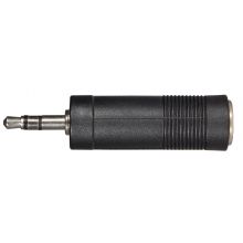 3.5mm Stereo Jack Plug – 6.3mm Stereo Jack Socket Adaptor