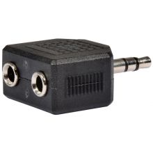 Splitter 3.5mm Stereo Jack Plug – 2 x 3.5mm Stereo Jack Sockets