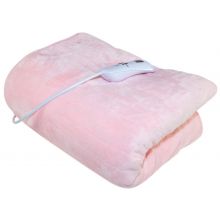 Schallen Luxury Soft Heated Throw Blanket with Timer & 10 Heat Settings - 120x160cm - PINK