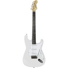 Johnny Brook High Gloss White Electric Guitar